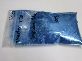 1158 Skeeter Bass Boat Marine Auto Impulse Blue Silver 4 Oz Polyflake Metal Flake 008