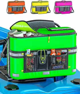 Sw-kcy-602 Skywin Kayak Cooler Behind Seat - Waterproof Back For Green