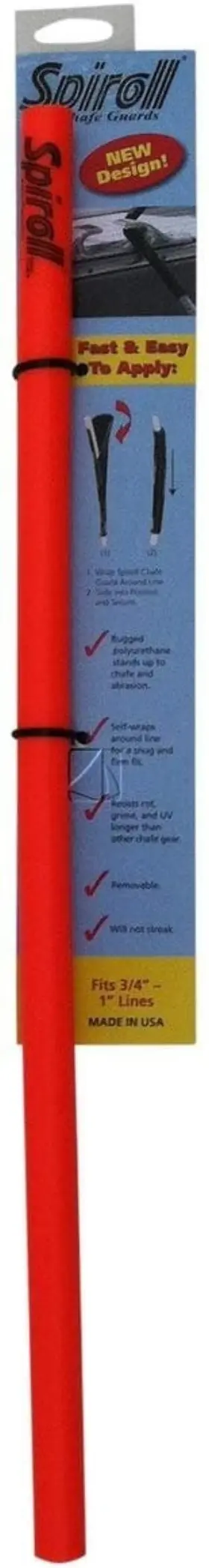 Spl-24-o-cg Spiroll Chafe Guard Orange For Lines Up To 3/4 Inch -1 Diameter