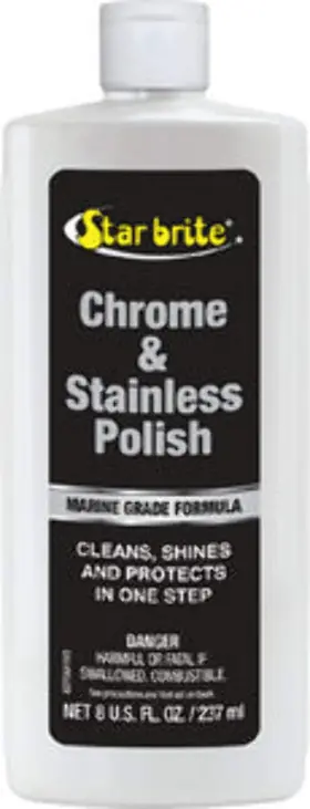 546135 Starbrite Chrome And Stainless Steel Polish 82708 8 Fl Oz Bottle