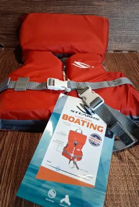 2158920 Stearns Classic Infant Life Jacket - Up To 30lbs Red