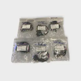 24-12016 Stellar Labs 3ft 3 Rca Component Video Cable Lot Of 6 - New Old Stock