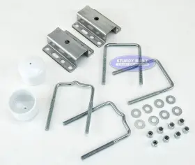 24727 Sturdy Built Boat Trailer Universal Guide Pole And Post Mounting U Bolt Kit