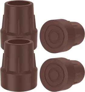00000708 Supregear 1 Inch Rubber Tips For Cane 4 X 25mm Heavy Duty End Stoppers