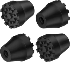 Supregear 840371332085 Replacement Rubber Tips For Trekking Poles And Walking Sticks