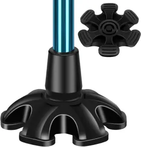Supregear 843798180260 Cane Tip - Self Standing Heavy Duty Rubber 3/4 Inch Black