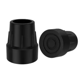 Crutchtips-25mm-2pcs-hi Supregear Rubber Cane Tips 1 Inch Heavy Duty Walking Canes And Black