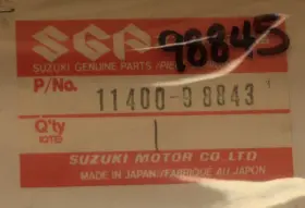 11400-98845 Suzuki 11400-98843 Genuine Oem Nos Engine Gasket Set Ss To #3
