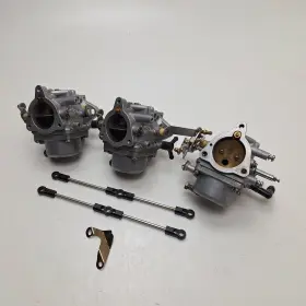 13201-947f1 Suzuki 13202-947f1 1994 Dt55 Outboard Motor Carburetor Set Upper Middle Bottom