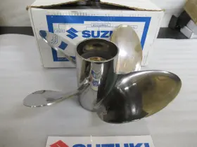 990c0-00834-23p Suzuki Stainless Ss 4 Blade Propeller Fits 2018 And Up Df150/300 #2