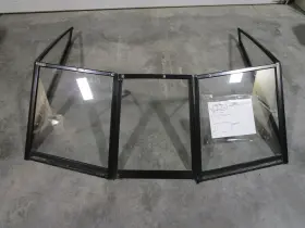Gbp001988 Sylvan 1989 188 Barritz 18ft Boat Windshield Window Walk Through 63 Inch Wide #2