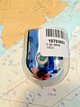 F16-0039 Taco 10724862 Stainless Steel Rub Rail End Cap Model # Mfg