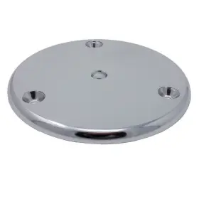 F32-4335aey Taco Marine 3-1/2 Inch Round Aluminum Pad Mill Finish