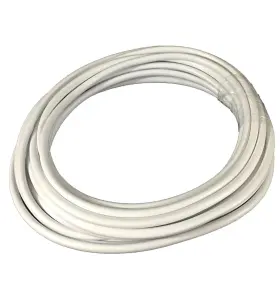 V12-0003wha50-1 Taco Marine Metals Arctic White Rub Rail Insert 1/2 Inch Dia. X 50ftl