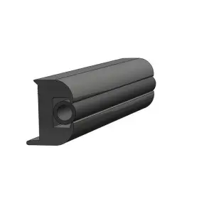 V11-3447bka50 Taco Marine 1-1/4 X 15/16 Black Flexible Rub Rail 50ft