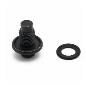 6506214aa-1 Taoavbv Engine Oil Pan Drain Plug Bolt And Washer Compatible With 96-24 M14x1.50 Black
