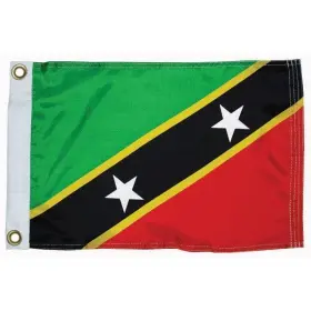 93199 Taylor Made 040011172952 St Kitts Flag 12 Inch X 18 Nylon #93199