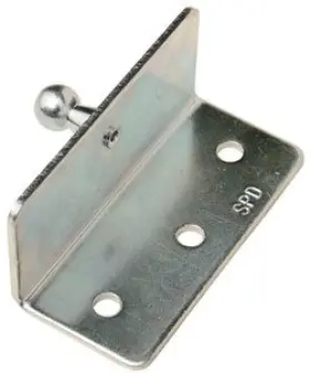 1888 Taylor Made - 10 Mm Stainless Steel 90 Angled Gas Spring Bracket