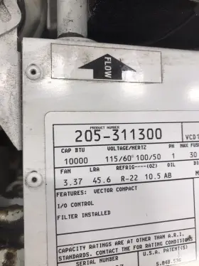 Vcd10k Taylor Made Vcd10k/1 91 Sea Ray 310 Boat Marine Air Systems 10000 10 000 Btu Ac Conditioner #3
