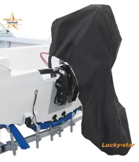 Luc3774591 Tectech Boat Motor Covers Full Outboard 100-150hp Waterproof Engine 1pc