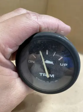 62341 Teleflex Amega Boat Trim Gauge Omc Brp Johnson Evinrude Engine 62341 Teleflex Amega Boat Trim Gauge Omc Brp Johnson Evinrude Engine