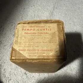 901tc4 Tempo Vintage Curtis 901 Tc4 Adjustable Boat Trim Tabs Set Inch Nos