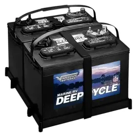 Dbh-27p-dp Th Marine T-h - Dual Battery Tray With Strap For 27 Series Batteries