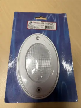 Ocl-2k-dp Th Marine Oval Courtesy Light Aftermarket Kit White