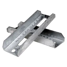 86131 Tie Down Engineering 10 Inch L X 2-3/4 W Galvanized Steel Bolster Bracket Without Swivel