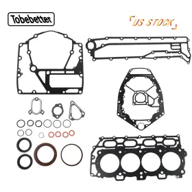 63p-w0001-04 Tobebetter Ecg017 Gasket Kit With Seals Yamaha Outboard 150hp 4-stroke 2015-2024 Black
