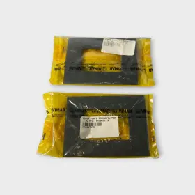 3-module Vimar 19653.72 Arke Cover Plate Grey Lot Of 2 - New Old Stock