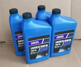 1141679 Volvo Penta 4 Four Quarts Oem 75w-90 Synthetic Gear Oil 1 Gallon New Gl-5