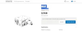21914259 Volvo Penta Valve New Genuine Oem