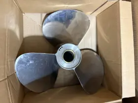 3587866 Volvo Penta Nos Oem Stainless Steel Duo Prop C4 Front Propeller