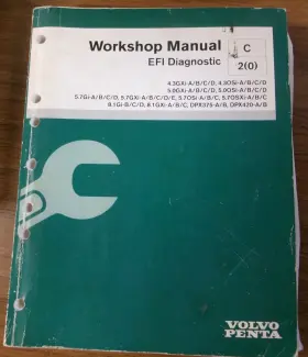 7742218 Volvo Penta Oem Workshop Manual Efi Diagnostic C 2 See Picture Pn