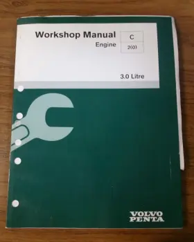 7748074 Volvo Penta Oem Workshop Manual Engine C 2 3.0 Litre Yr 2007 Pn