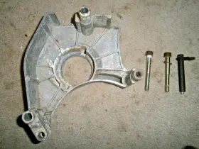 Aq131a Volvo Penta 855504 Water Pump Mounting Bracket Bridge And Bolts #3