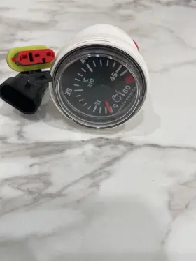 874907 Volvo Penta New Oem Thermometer Gauge Exhaust Temp Black