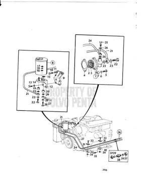 950352 Volvo Penta Lock Nut -