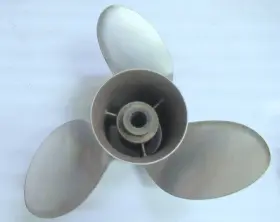 993003 Volvo Penta Stainless Propeller 15 Spline 14-1/4 X 17 Oem Used Boat Parts