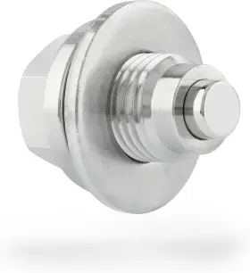 Dp-006 Votex - Made In Usa M12 X 1.25mm 1.25 Magnetic Drain Plug Silver
