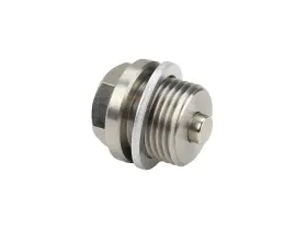 M18-1.5 Votex Dp046 - Made In Usa M18 X 1.5 15mm Magnetic Drain Plug Silver