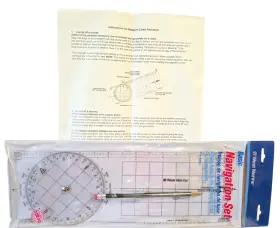 4732749 West Marine Navigation Chart Protractor
