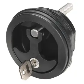 3726bc Whitecap Compression Handle - Nylon Black/black Locking