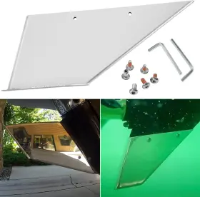 Wiqp1000 Wi-auto 27051 Stainless Steel Skeg Guard Protector For Mercury Mercruiser Bravo I And Iii