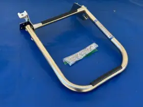 2-step-folding-ladder Windline Usa 2-step Folding Stainless Steel 12 Inch Transom Swim Boarding Ladder