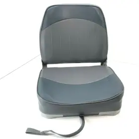 Wd734pls Wise Low Back Fold-down Boat Marine Fishing Seat Stool Chair Gray