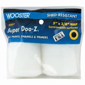 R282-3 Wooster Brush 071497601230 6 Pack - 2pk 3 Inch Trim Roll Refill -r282-3