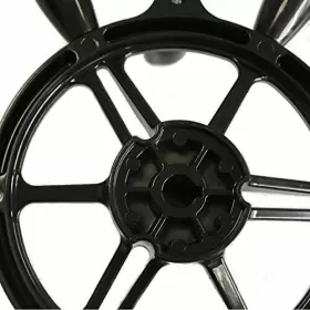 Wh007 Woqi Wh002 Aluminum 5-spoke Marine Boat Steering Wheel In 13 1/2 Inch Diameter Black #2 Wh007 Woqi Wh002 Aluminum 5-spoke Marine Boat Steering Wheel In 13 1/2 Inch Diameter Black #2