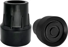 Xsl 732490579932 Replacement Cane Tips Black 1 Inch Pack Of 2